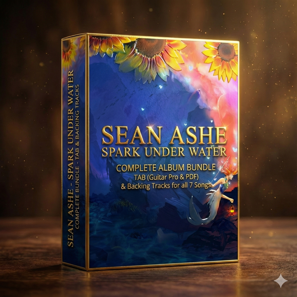 Spark Under Water —  TAB & Backing Track BUNDLE