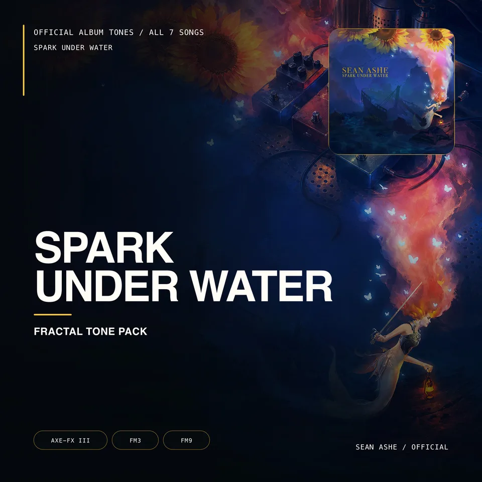 Spark Under Water Tone Pack: Fractal artwork